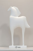 NT' Decor Ceramic Statue Hourse 05 (Sculpture Decor)