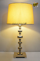 TL BR ` Metal Self SQ Base (Table Lamp)(Pair)