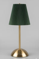 Decorative gold metal touch lamp for office desk and home decor