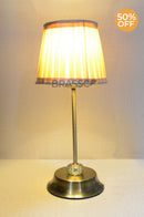 air of antique brass table lamps featuring crystal rod accents, luxury decorative lighting for bedroom, living room, bedside table, and modern home decor.