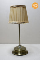 air of antique brass table lamps featuring crystal rod accents, luxury decorative lighting for bedroom, living room, bedside table, and modern home decor.