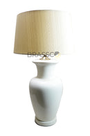 Decorative pair of large Babar AB table lamps crafted for elegant home interiors.
