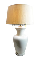 Decorative pair of large Babar AB table lamps crafted for elegant home interiors.