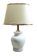 Elegant fancy Garva table lamp pair suitable for bedroom and living room decor.
