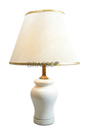 Premium pair of Resham design table lamps with stylish modern finish.