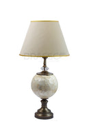MOTHER OF PEARL GOLA(PAIR)(TABLE LAMP)